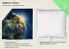 Wallario Premium Kissen, weiche Oberfläche, mit Motiv Erde Produktbild-Vorschau 2