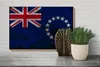 Holzschild Flagge Cookinseln 30x20cm Cook Islands Rost Produktbild-Vorschau 4