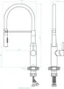 SHIRE Küchenarmatur mit flexiblem Auslauf Produktbild-Vorschau 3