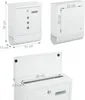 Relaxdays Briefkasten mit Sichtfenster, Metall, 4 Produktbild-Vorschau 4