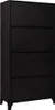 vidaXL Schließfachschrank Schwarz 90x45x180 cm Stahl Produktbild-Vorschau 4
