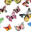 12 aimants lumineux 3D pour réfrigérateur, papillon, brille Voir les images du produit 2