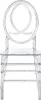 2er Set Stühle aus Polycarbonat - Kristall - AMALINE Produktbild-Vorschau 1
