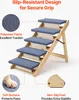 SucceBuy Haustiertreppe 780x470x660 mm, 5-stufige klappbare Produktbild-Vorschau 4