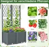 COSTWAY Sadzarka z kratką, kratką i samonawadniająca, Podgląd zdjęcia produktu 5
