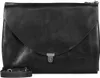 HAROLD'S Leder Umhängetasche Fold Handbag Clutch Black Produktbild-Vorschau 7