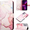 Galaxy A32 5G Hülle, Marmor Motiv Kunstleder Tasche Wallet Produktbild-Vorschau 1