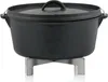 BBQ-Toro Edelstahl Dutch Oven Untersetzer | 25 x 25 x 5,6 Produktbild-Vorschau 2