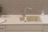 Küchenspüle Einbauspüle Spülbecken Granit 100 x 50 Vanille Produktbild-Vorschau 2