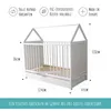 Babybett mit Schublade Gitterbett Kinderbett Hausbett Produktbild-Vorschau 7