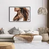 Gerahmtes Poster - Schwarzer Rahmen - Sand Frau Schmuck - Produktbild-Vorschau 7