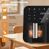 OYAJIA Heißluftfritteuse 10 L - 2 Kammern, Smart Finish, Produktbild-Vorschau 2