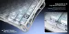 Close-up view of a mechanical keyboard's internal structure, highlighting its mounting system and adjustable features. Produktbild-Vorschau