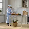 UISEBRT Table en acier inoxydable pliable Table de travail Voir les images du produit 8