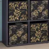 Raumteiler Vicco Tetra Schwarz 72.6 x 72 cm mit 4 Faltboxen Produktbild-Vorschau 5
