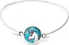 Cabochon Einhornkopf Armreif Miniblings Armband Einhorn Produktbild-Vorschau 1