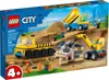 LEGO 60391 City Baufahrzeuge und Kran mit Abrissbirne, Produktbild-Vorschau 2