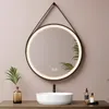 EMKE Specchio da bagno a LED rotondo diametro 50 cm Anteprima dell’immagine prodotto 2