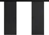 Two black sliding doors are shown against a white background. Náhled obrázku produktu