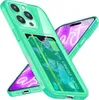 NALIA Neon Silikonhülle für iPhone 16 Pro Max – Kartenfach Produktbild-Vorschau 1