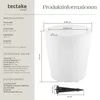tectake® Leuchtzylinder Luminous Curve Cooler als Produktbild-Vorschau 5