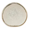 Clayre & Eef Türknauf 4 cm Weiß Goldfarbig Keramik Produktbild-Vorschau 1