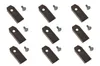 9 X 4,3 cm nože z nerezové oceli pro robotické sekačky Náhled obrázku produktu 2