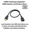 B40 HDMI Verlängerungskabel 30 cm – HDMI Stecker auf Buchse Produktbild-Vorschau 2