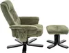 Relaxsessel CHARLY mit Hocker grün - TV Sessel mit Produktbild-Vorschau 6
