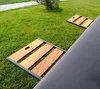 Westmann Balançoire hollywoodienne en bois d'iroko Luna Voir les images du produit 8