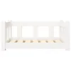 vidaXL Legowisko dla psa białe 65,5x50,5x28 cm lite drewno Podgląd zdjęcia produktu 4