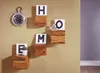 Wohnling Sheesham Massivholz Wandregal MUMBAI 4er Set Cubes Produktbild-Vorschau 8