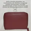 flevado Schmale Kleine leichte Damen Ledergeldbörse Produktbild-Vorschau 4