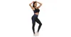 Set fitness Yoga Sense da donna nero-blu, M Anteprima dell’immagine prodotto 2