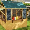 Drewniany domek do zabawy AIYAPLAY, składany domek dla Podgląd zdjęcia produktu 5