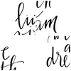 Gerahmtes Poster - Schwarzer Rahmen - Handschriftlich Live Produktbild-Vorschau 9