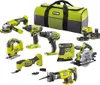 Ryobi 18 V ONE+ Combo Kit, 8-teilig, in praktischer Tasche, Produktbild-Vorschau 1