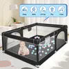 Parc bébé Barrière de sécurité 160x120x66cm avec sac de Voir les images du produit 3