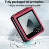 Handyhülle für Samsung Galaxy Z Flip 7, Leder Crossbody Produktbild-Vorschau 8
