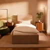 Modernes Polsterbett PAOLA 90x200, Einzelbett ohne Stauraum Produktbild-Vorschau 3