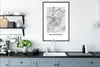 MuchoWow® Gerahmtes Poster Stadtplan - Bad Kreuznach - Produktbild-Vorschau 4