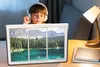 MuchoWow® Laptop Aufkleber Sticker Cover Aussicht - Baum - Produktbild-Vorschau 3