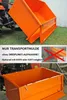 YERD Heck container Transportmulde Behälter 120 cm Box Kipp Produktbild-Vorschau 1