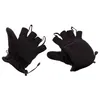MFH Fleece-Faust-Fingerhandschuhe,schwarz, mit Produktbild-Vorschau 4