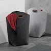 kela Wäschesammler Fay Filz 52x24x61cm dunkelgrau Produktbild-Vorschau 2