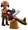 PLAYMOBIL: Il boscaiolo con motosega Anteprima dell’immagine prodotto 1