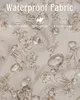 Katoenen Schort - Bloemenprint - Keukenwerk - Twee Grote Productafbeelding-voorbeeld 3