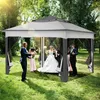 Skladací pavilón Izrielar Pop-up 3,3×3,3×2,68 m – záhradný Náhľad obrázku produktu 9