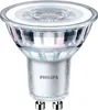 A close-up studio shot of a Philips LED light bulb. Voir les images du produit