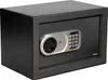A black safe with a digital keypad and a circular lock mechanism. Anteprima dell’immagine prodotto